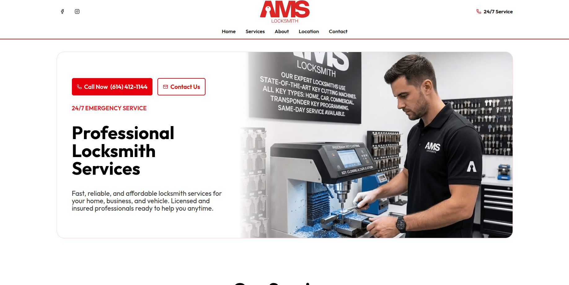 AMS Locksmith - Servicios de Cerrajería