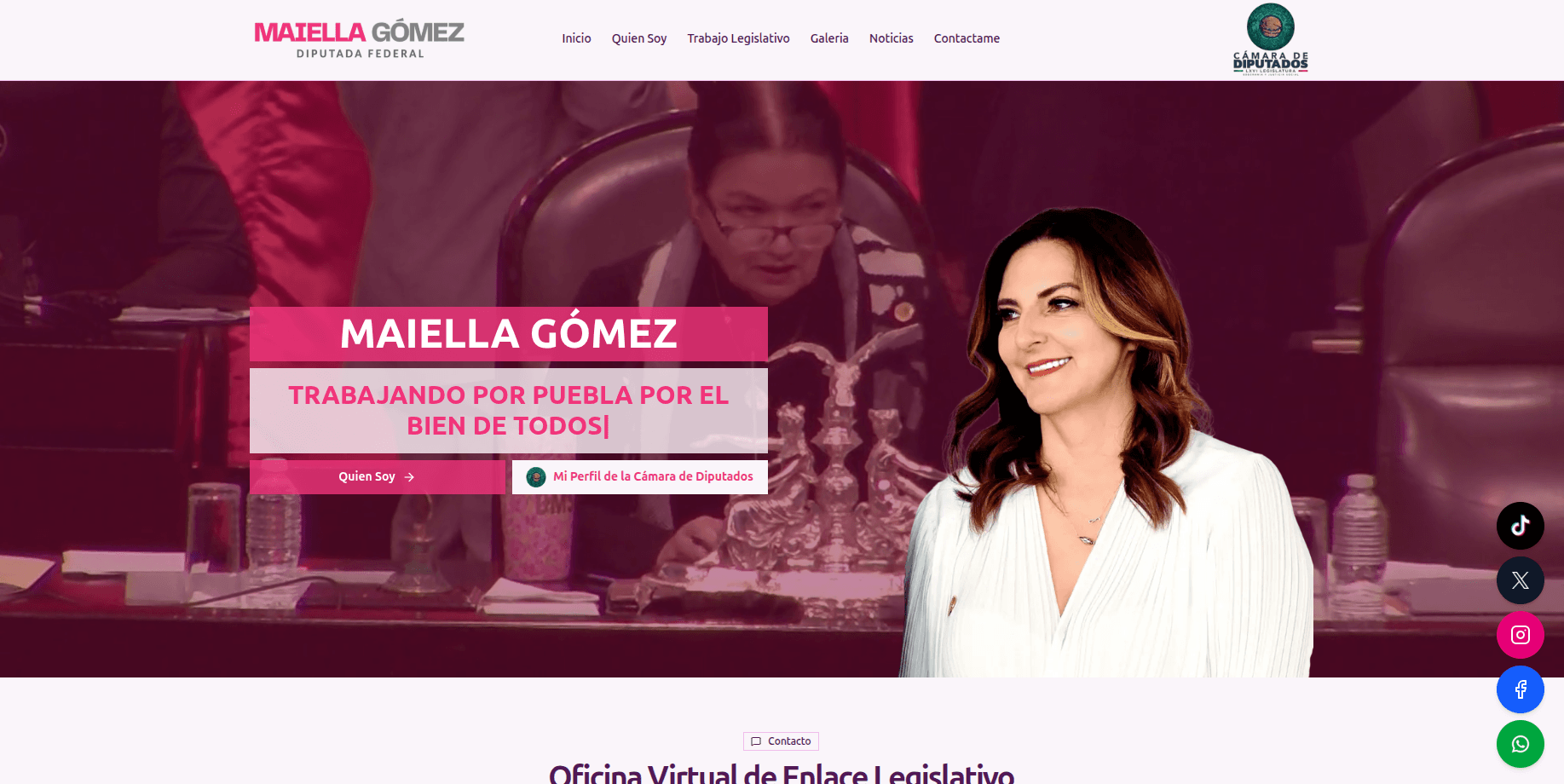 Maiella Gómez - Oficina Virtual